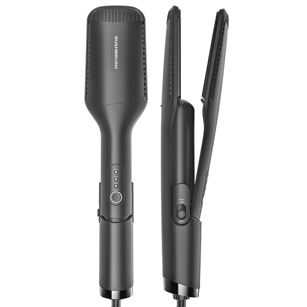 Rush Brush Hair Straightener X6 Air 300W - Black