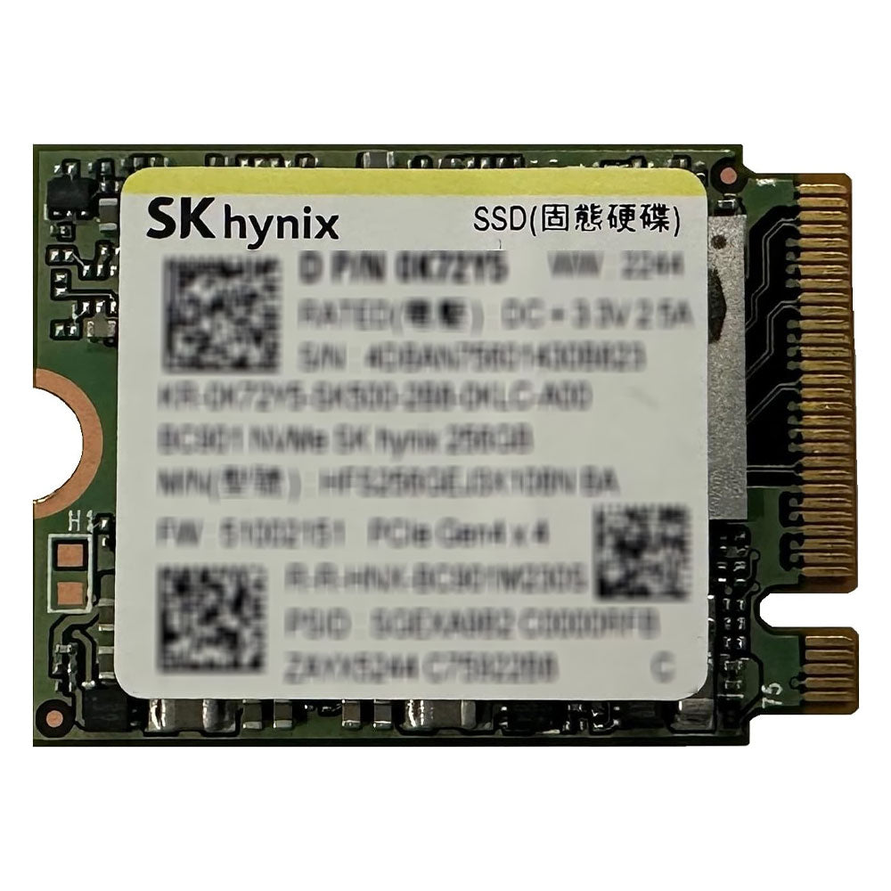 SK hynix BC901 256GB NVMe PCIe M.2 2230 SSD (Original Used)