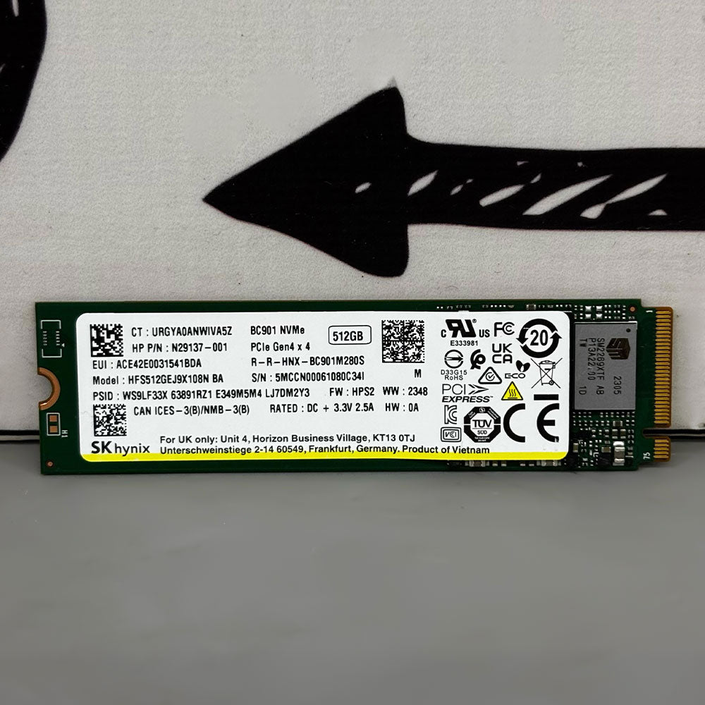 SK hynix BC901 512GB NVMe PCIe M.2 2230 SSD 
