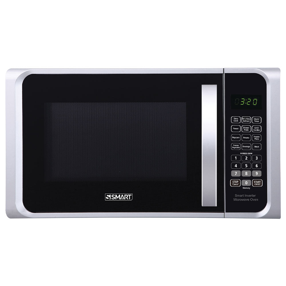 S Smart Microwave Oven With Grill SMW254ARR 25L 1000W - Silver