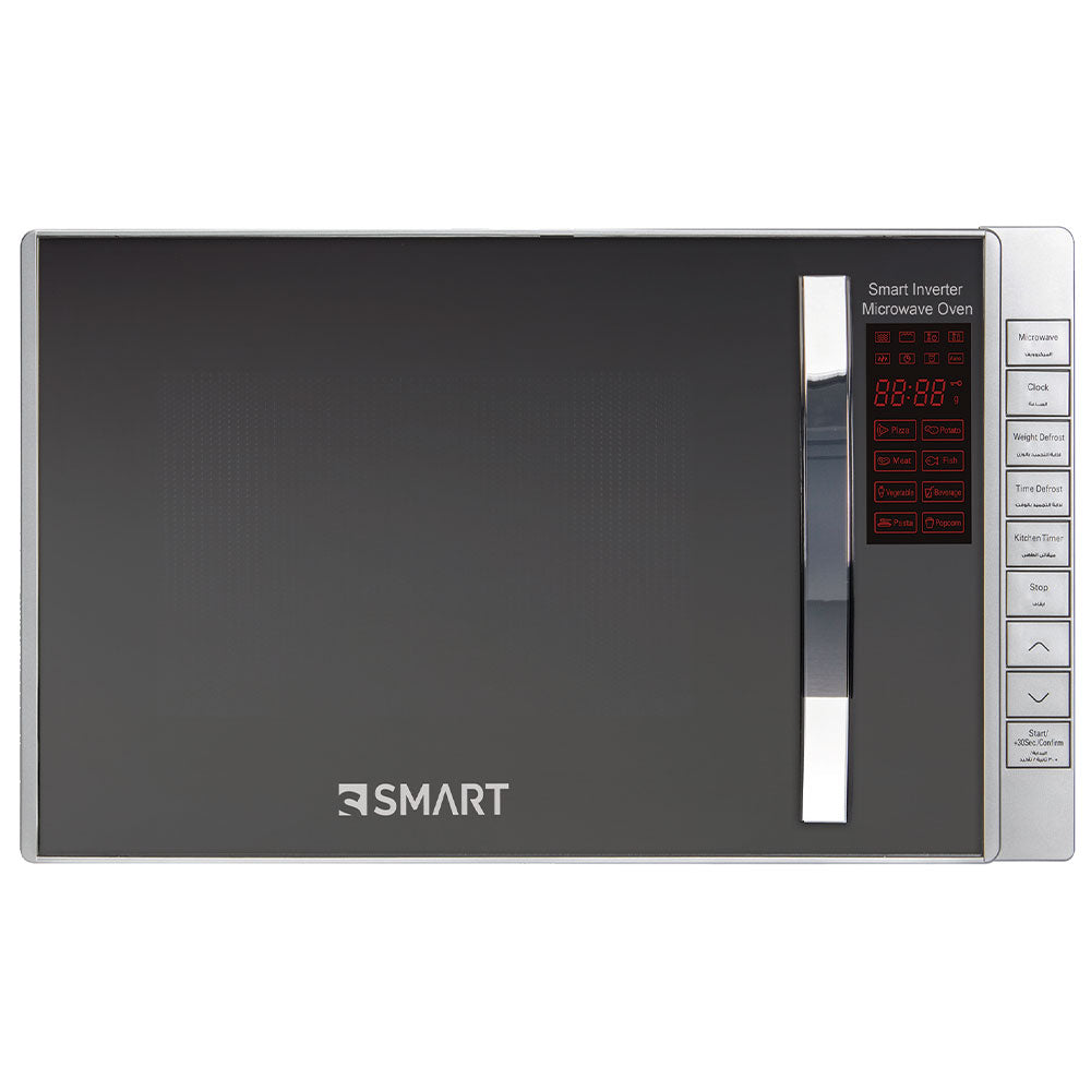 S Smart Microwave Oven Without Grill SMW252ACG 25L 800W - Silver
