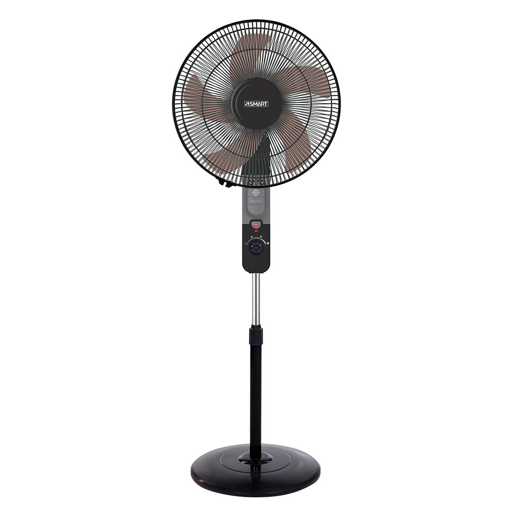 S Smart Stand Fan SSF1804 With Anti-Mosquito 18 Inch - Black