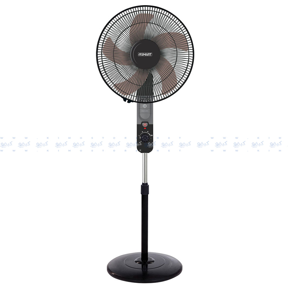 S Smart Stand Fan SSF1804 With Anti-Mosquito 18 Inch - Black