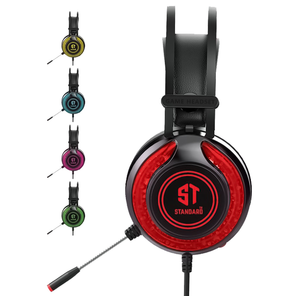 ST-Standard GM-06 Stereo Rainbow Gaming Headset 7.1 Surround Sound