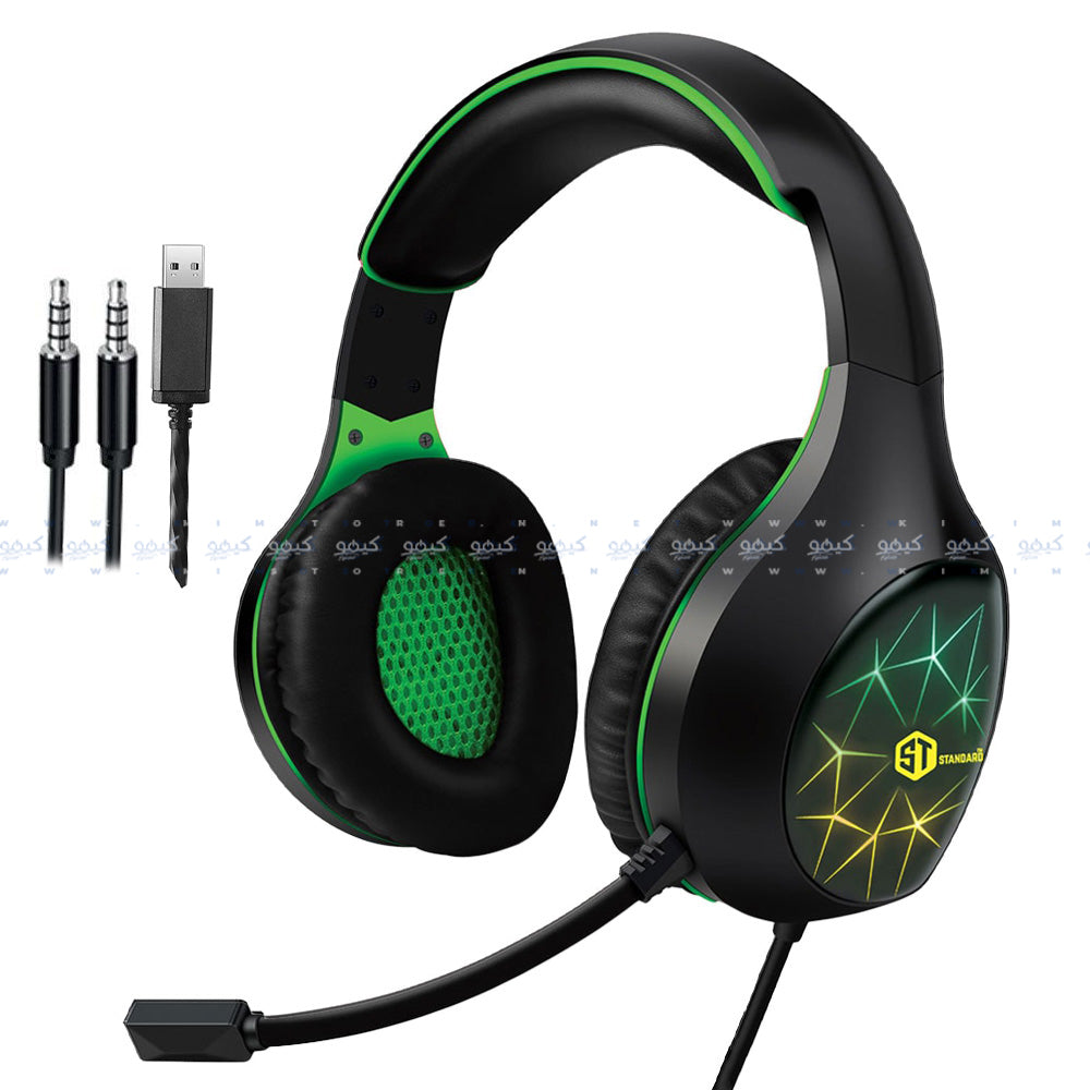ST-Standard GM-3502LG Stereo Rainbow Gaming Headset