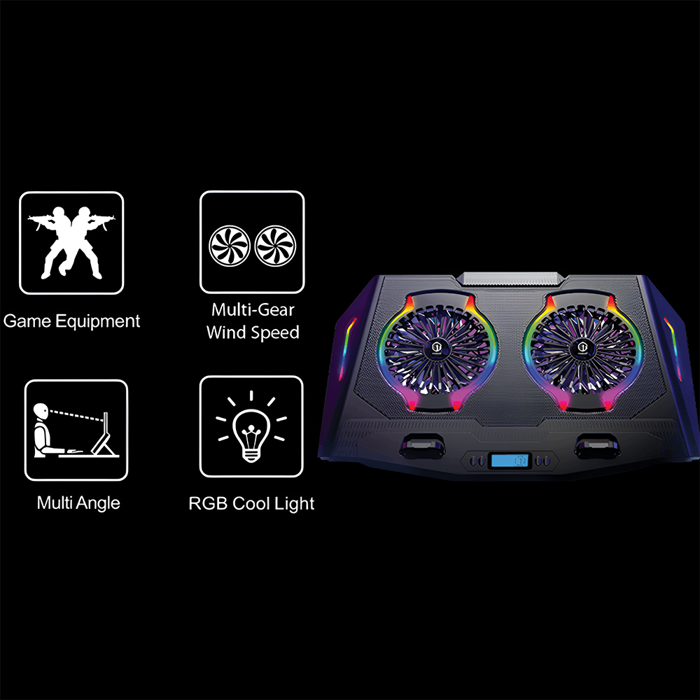 ST-Standard ICE-07 RGB Gaming Laptop Cooling Pad