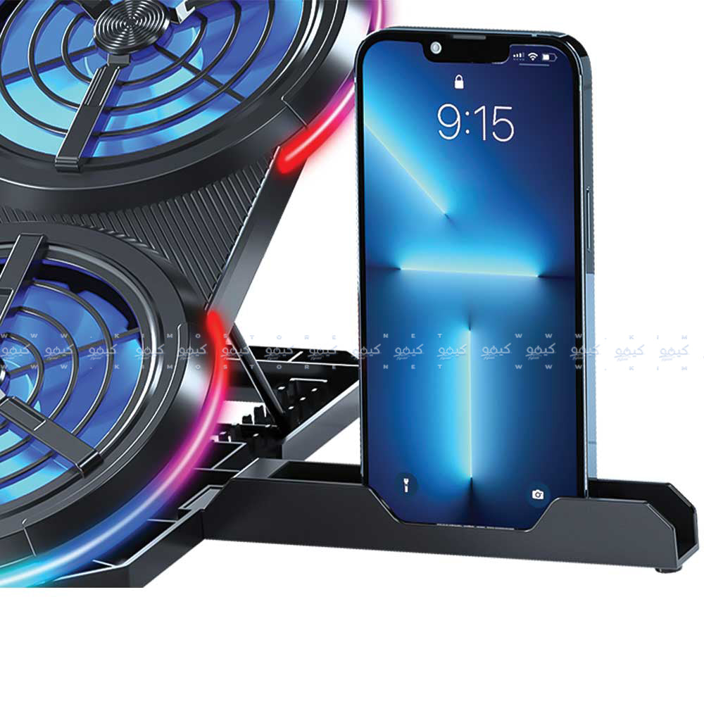 لوحة تبريد لاب توب اس تي-ستاندرد RGB جيمنج ICE-08