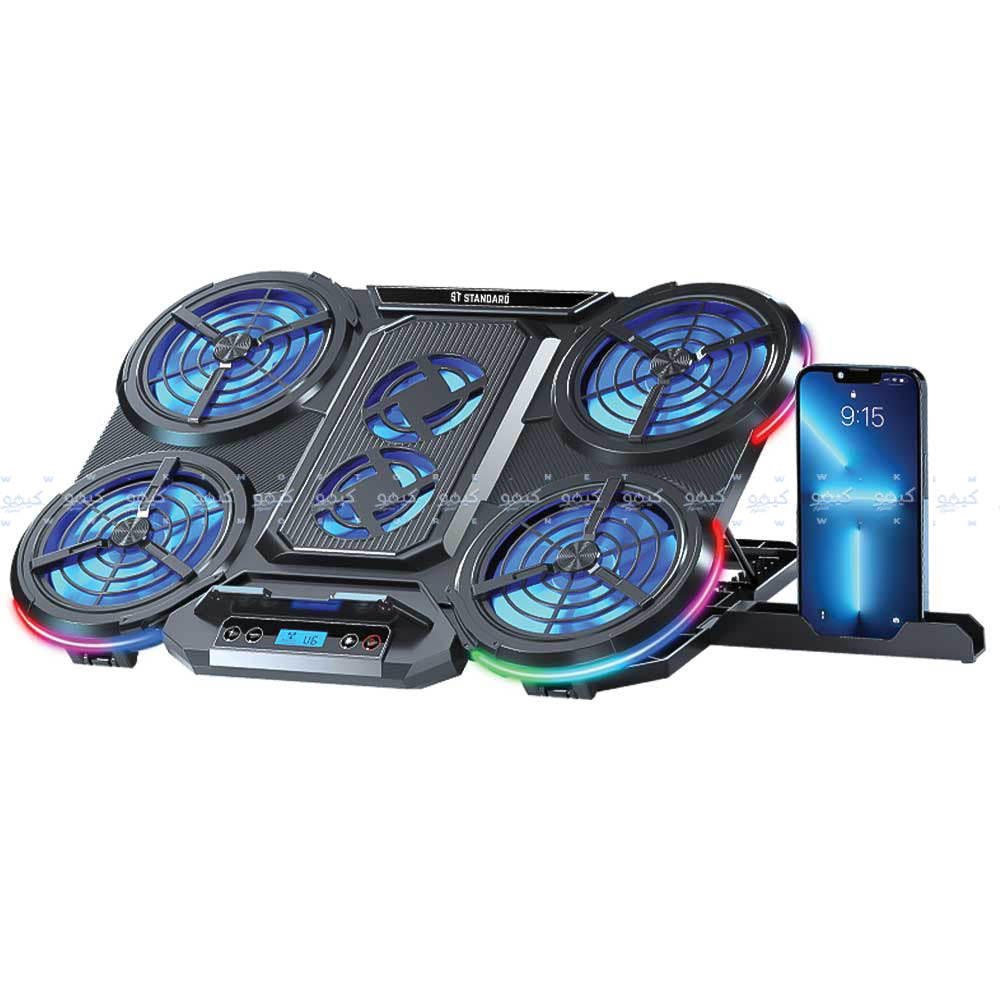 لوحة تبريد لاب توب اس تي-ستاندرد RGB جيمنج ICE-08