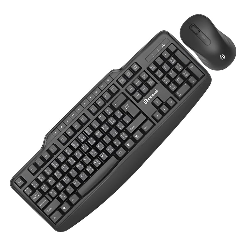 ST-Standard KCW6000 Wireless Keyboard + Mouse Combo English & Arabic