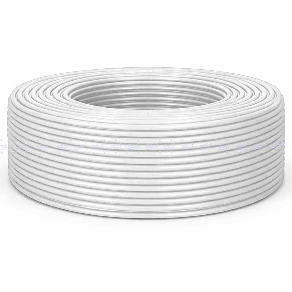 ST-Standard ST-CC80 Coaxial Cable RG59 200m - White