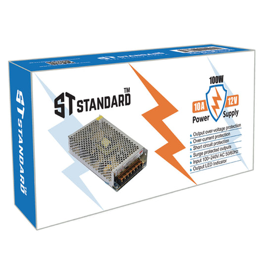 باور سبلاي لكاميرات المراقبة اس تي-ستاندرد 12 فولت 10 أمبير ST-PS1210