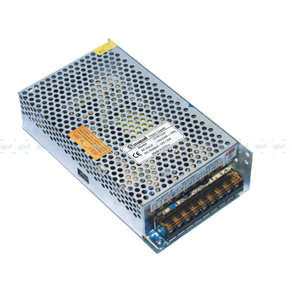 باور سبلاي لكاميرات المراقبة اس تي-ستاندرد 12 فولت 20 أمبير ST-PS1220