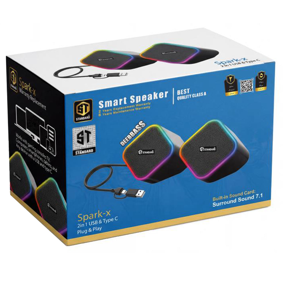 ST-Standard Spark-X RGB 2in1 Speaker 2.0