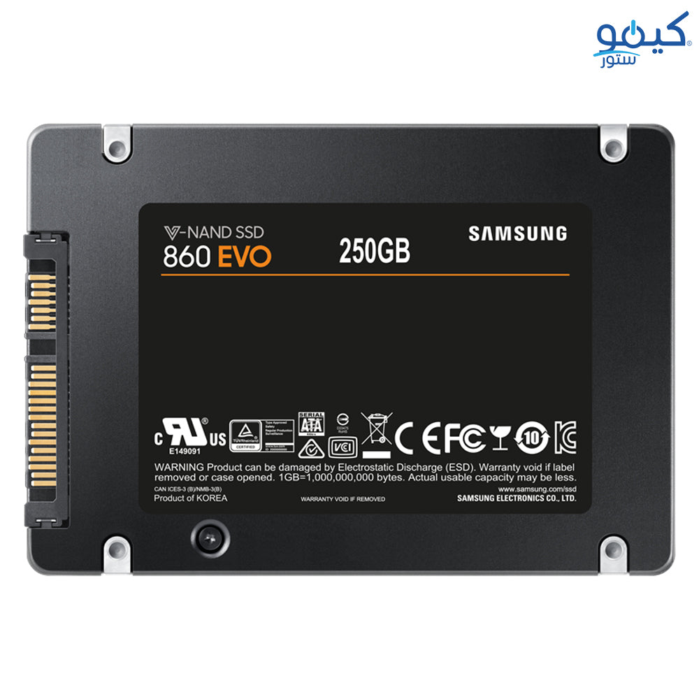 Samsung 860 Evo 250GB SATA 2.5 Inch Internal SSD (Used) (5 Months Warranty)