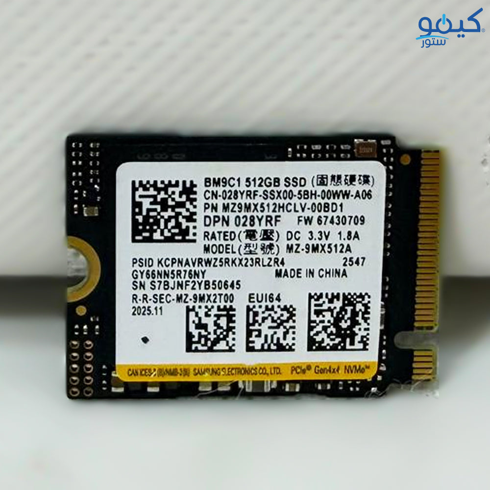 Samsung BM9C1 512GB NVMe PCIe M.2 2230 SSD (Original Used)