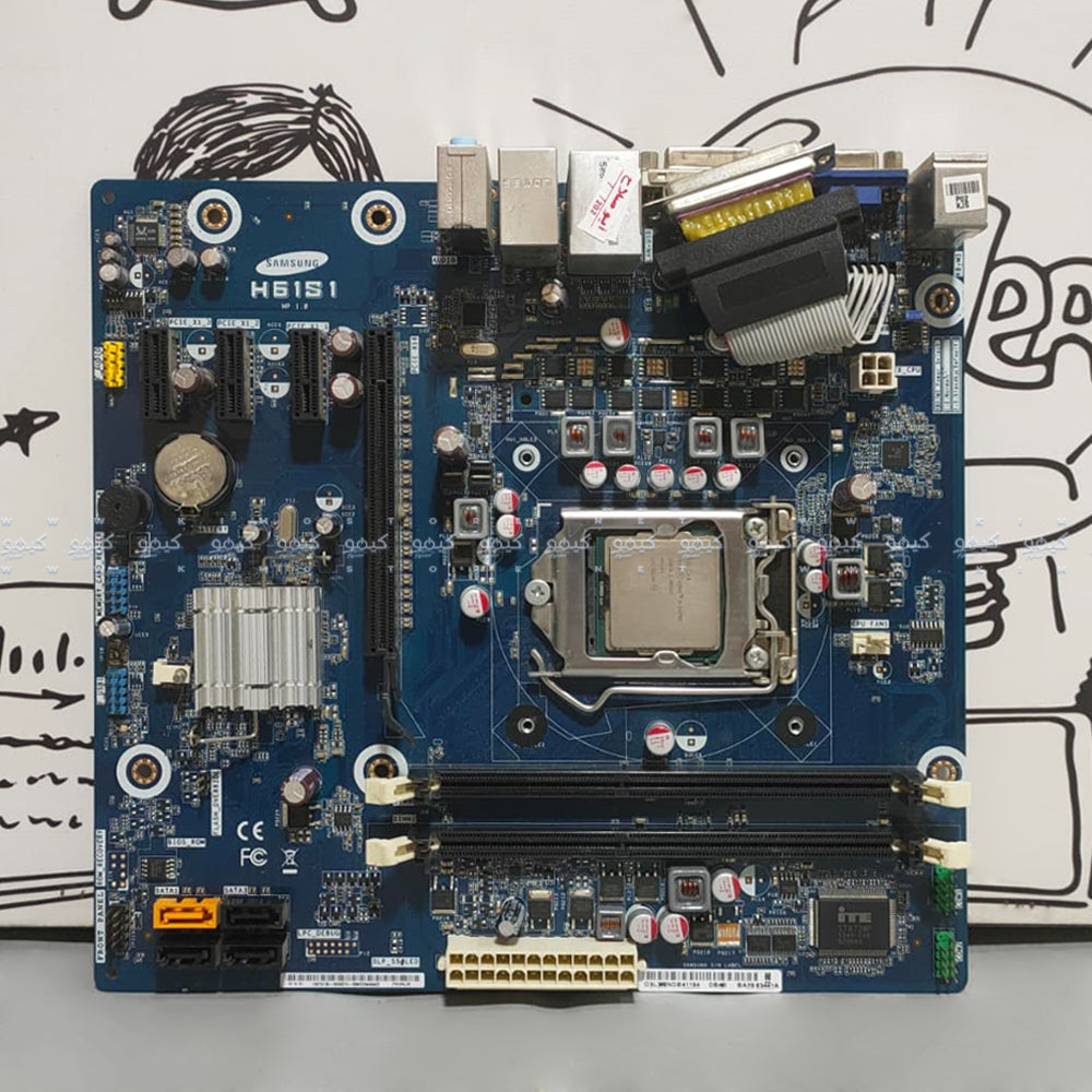Samsung H61S1 Motherboard LGA 1155 + Intel Core i5-3470S Processor (Original Used)
