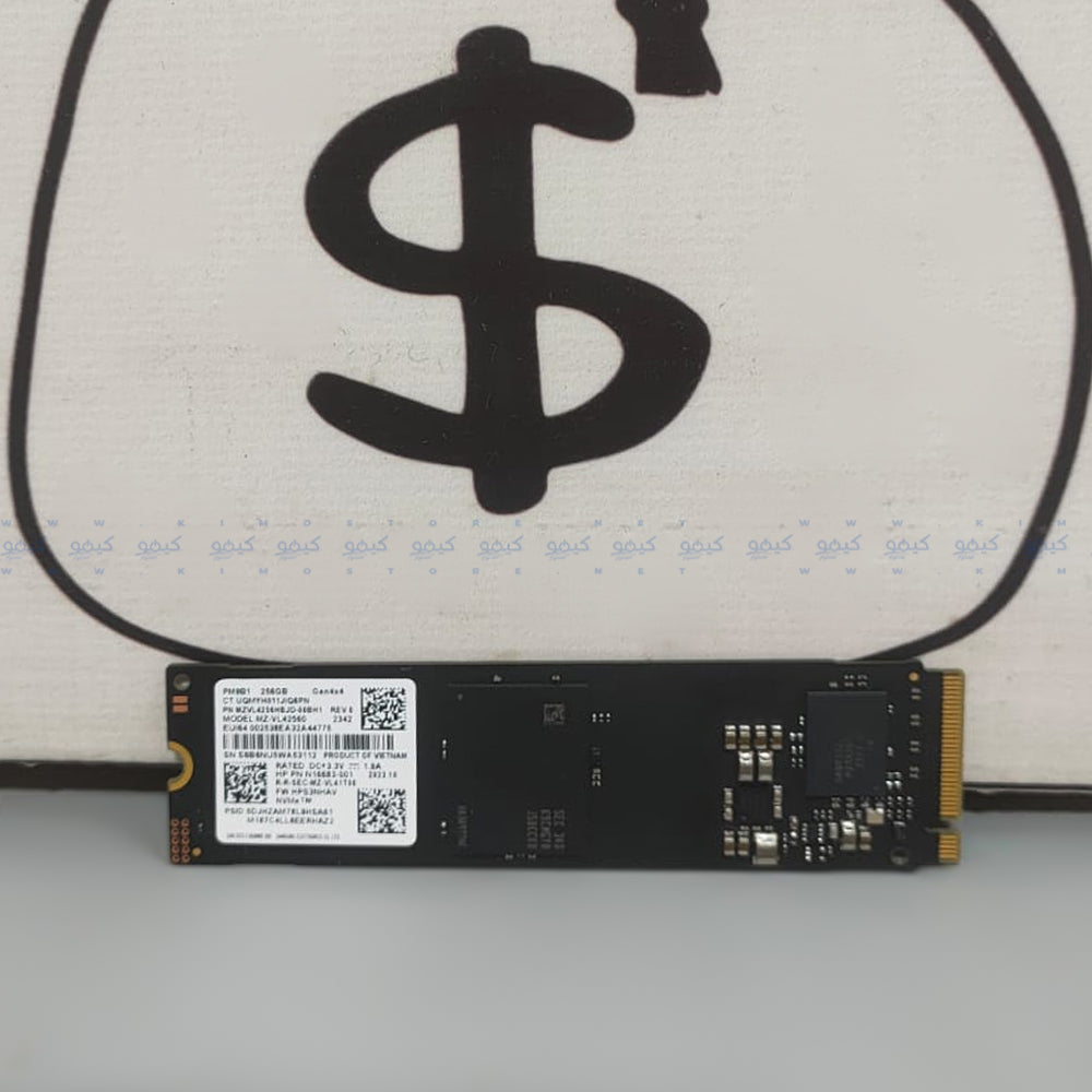 هارد درايف سامسونج 256 جيجابايت NVMe PCIe Gen4 x4 2280 M.2 SSD (استعمال خارج)