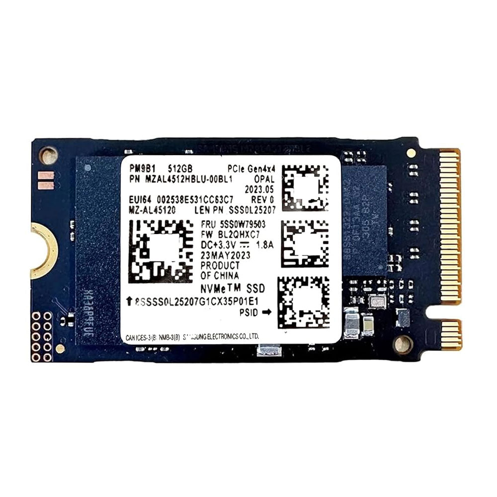 Samsung PM9B1 MZ-AL45120 512GB NVMe PCIe M.2 2242 SSD (Original Used)