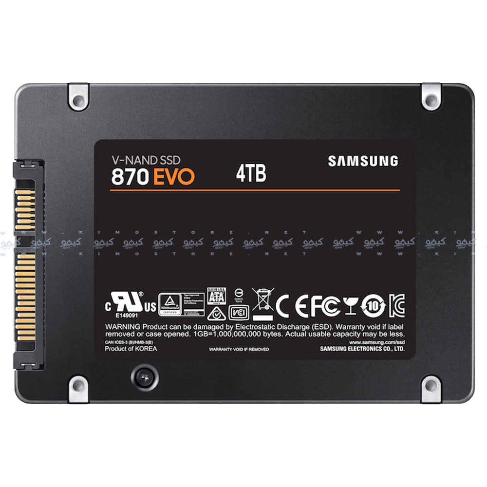 Samsung 870 EVO 4TB SATA 2.5 Inch 