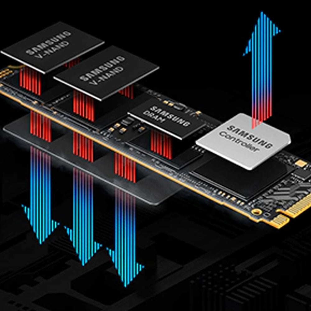 هارد درايف M.2 SSD سامسونج 2 تيرابايت 9100 PRO 1TB NVMe 
