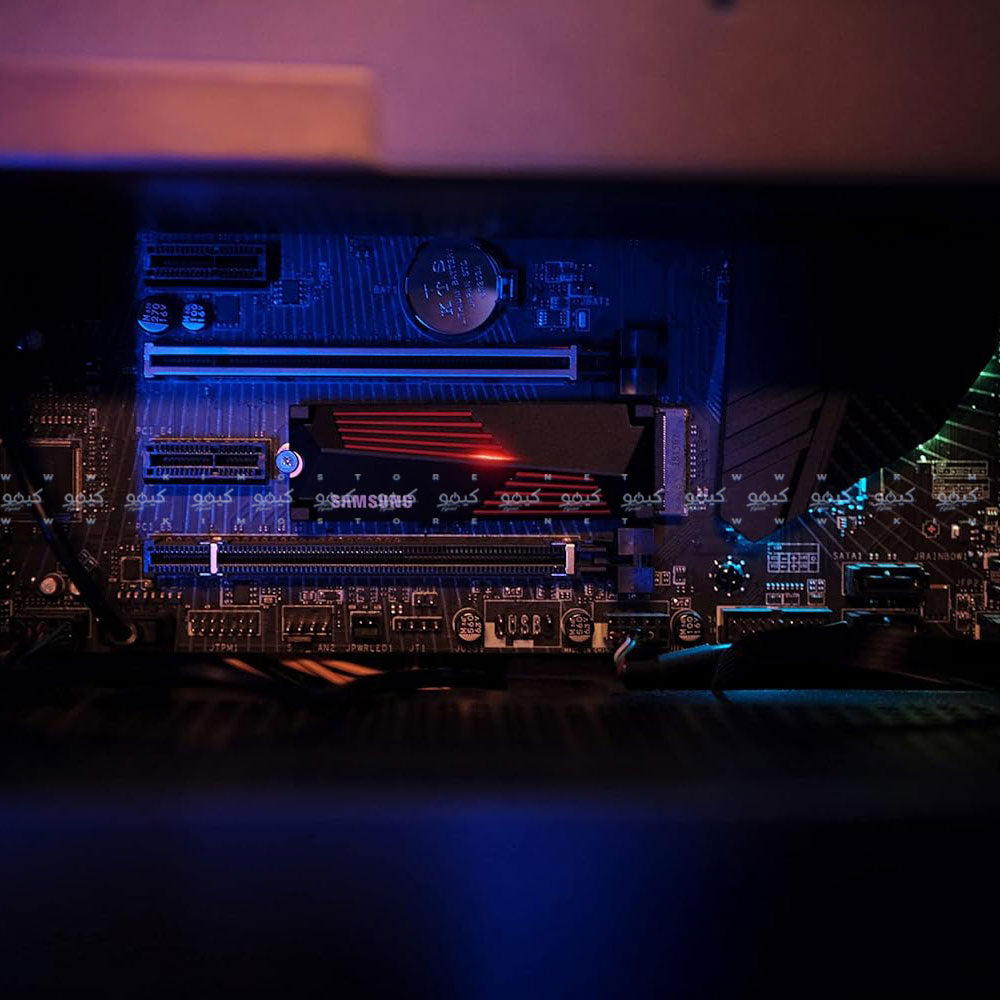 هارد درايف M.2 SSD سامسونج 4 تيرابايت مع مبرد حراري 990 Pro NVMe PCIe 