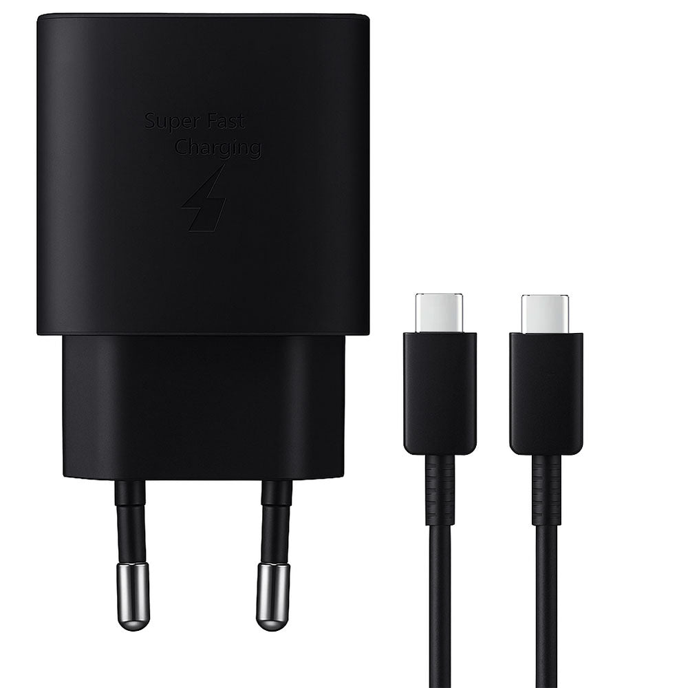 Samsung EP-T4511XBEGWW Wall Charger PD Type-C + Type-C Cable 45W Fast Charging