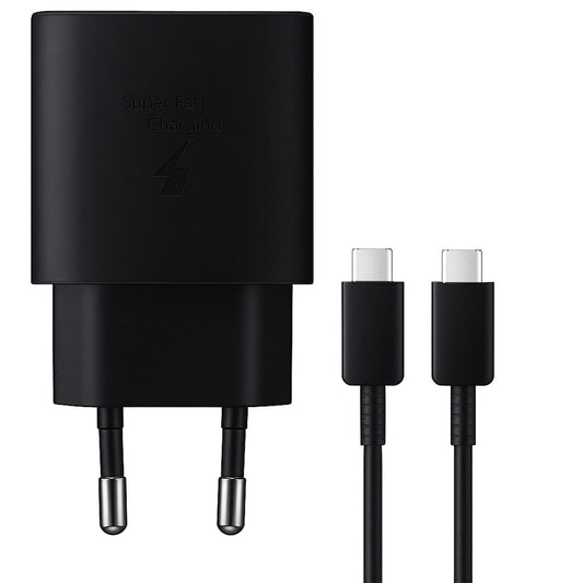 Samsung EP-T4511XBEGWW Wall Charger PD Type-C + Type-C Cable 45W Fast Charging