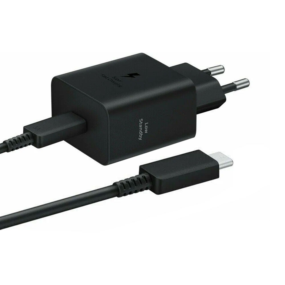 Samsung EP-T4511XBEGWW Wall Charger PD Type-C + Type-C Cable 