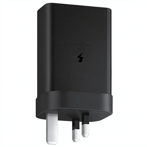 Samsung EP-T6530NBEGGB Trio Wall Charger 2x PD Type-C + USB 65W Fast Charging (UK Plug) - Black