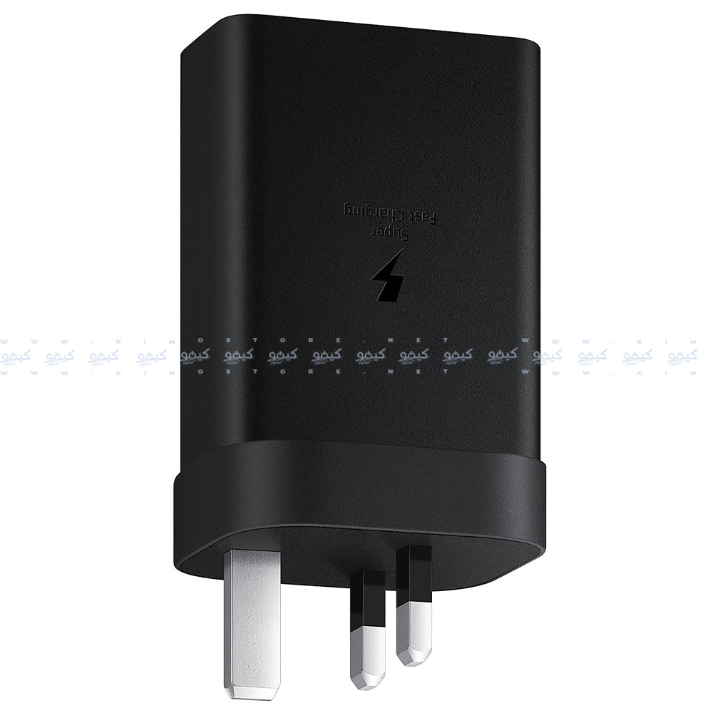 Samsung EP-T6530NBEGGB Trio Wall Charger 2x PD Type-C + USB 65W Fast Charging (UK Plug) - Black