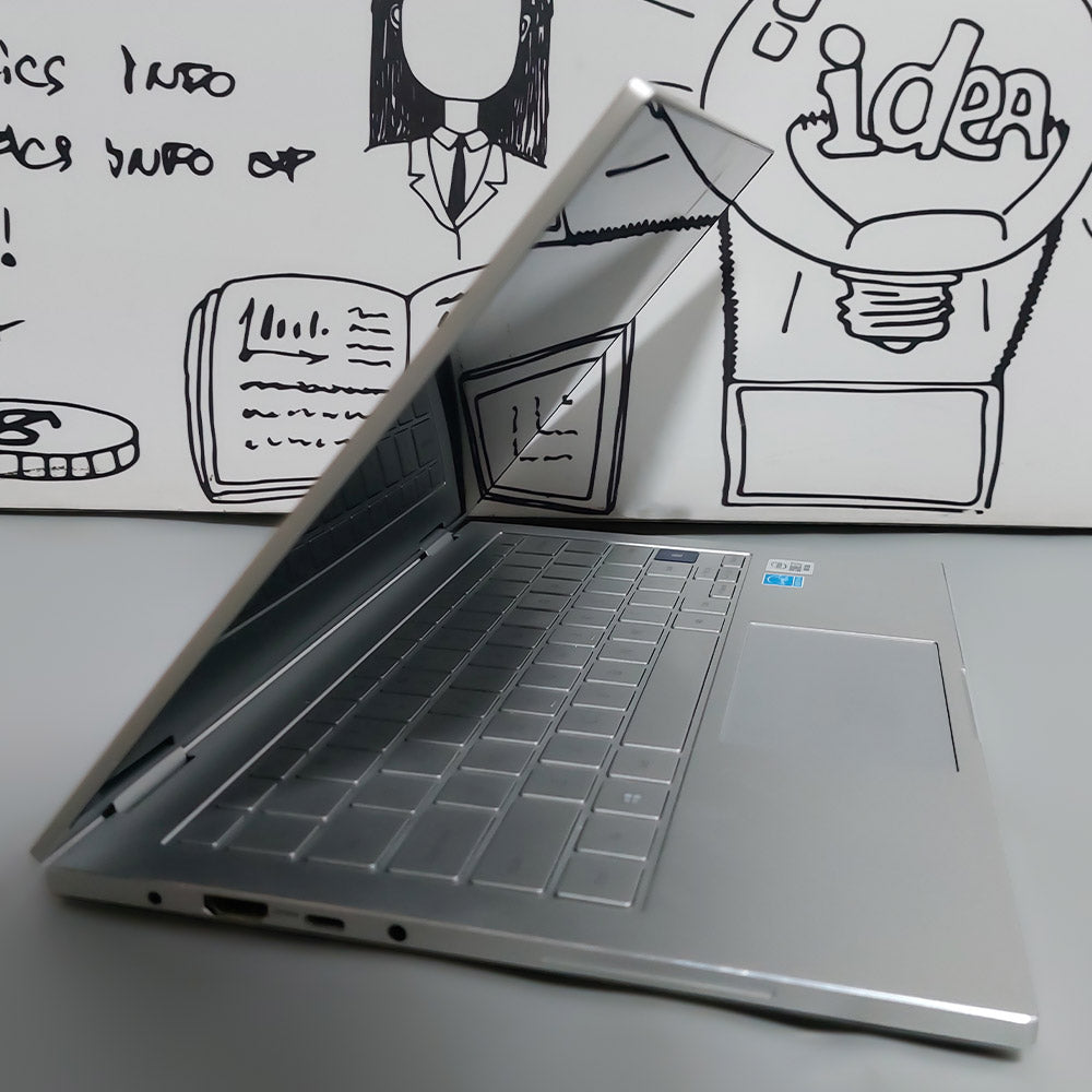 Samsung Galaxy Book Flex α NP730QCJ 2In1 Laptop (Intel Core i7-10510U - 12GB DDR4 - SSD 512GB - Intel UHD Graphics - 13.3 Inch FHD Touchscreen 360° - Cam) Original Used
