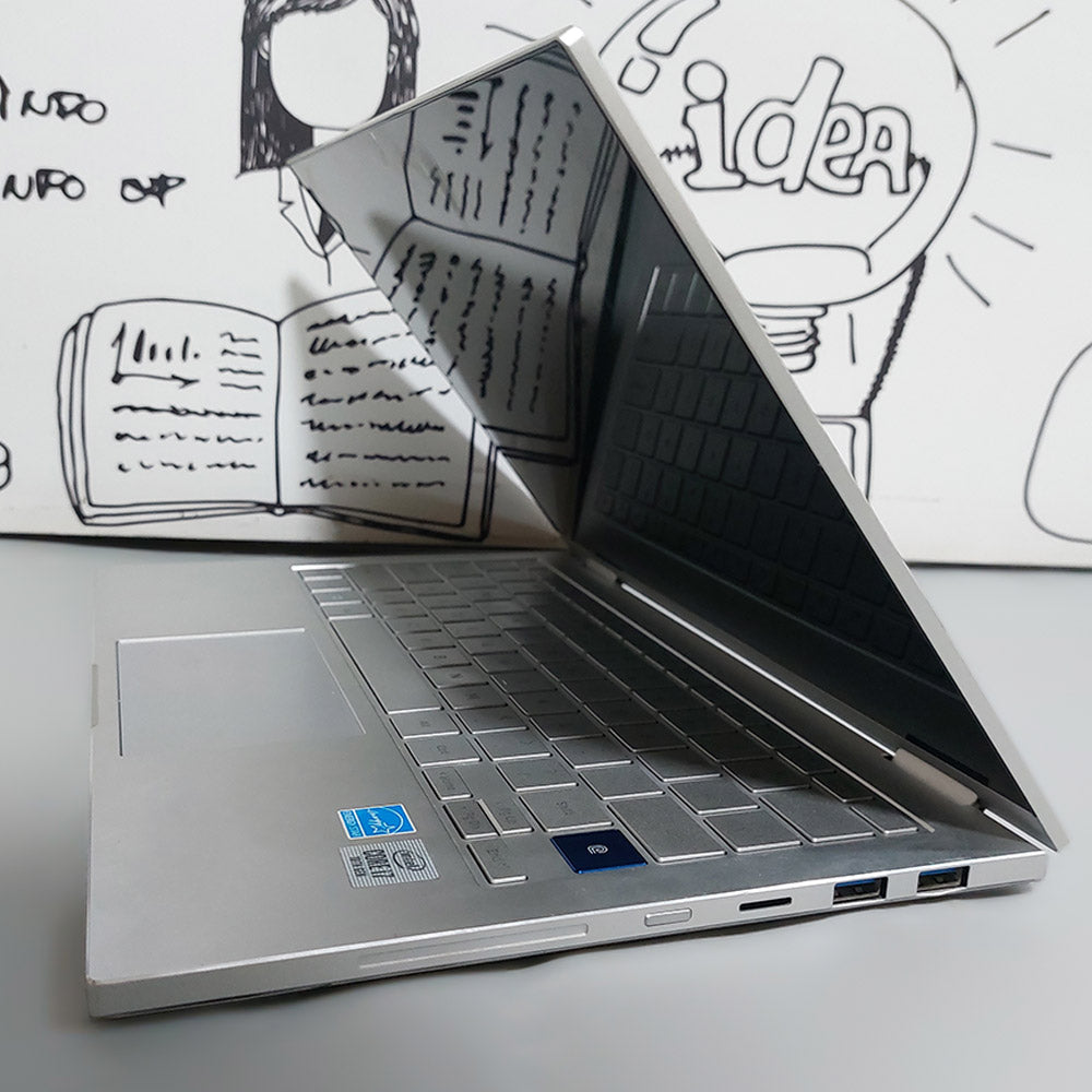 Samsung Galaxy Book Flex α NP730QCJ 2In1 Laptop (Intel Core i7-10510U - 12GB DDR4 - SSD 512GB - Intel UHD Graphics - 13.3 Inch FHD Touchscreen 360° - Cam) Original Used