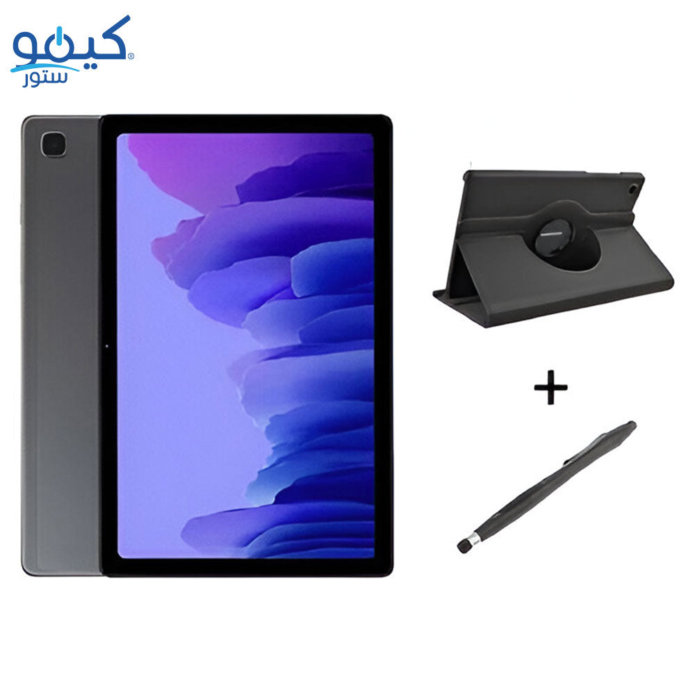 Samsung Galaxy Tab A7 (2020) Single SIM (32GB / 3GB Ram / 10.4 Inch / 4G LTE) With Pen + Case - Dark Gray
