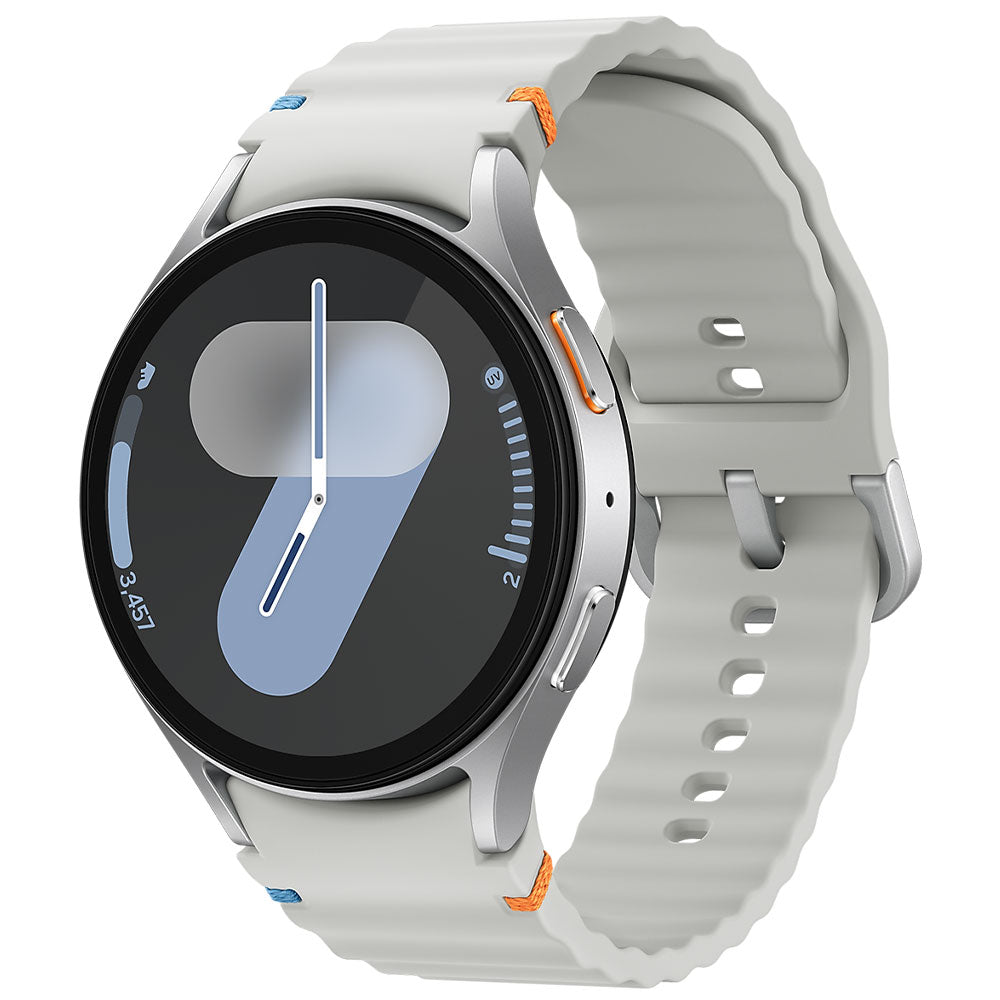 Samsung Galaxy Watch 7 SM-L310 Smart Watch (44mm - GPS) Silver Aluminum Case With Silver Sport Strap