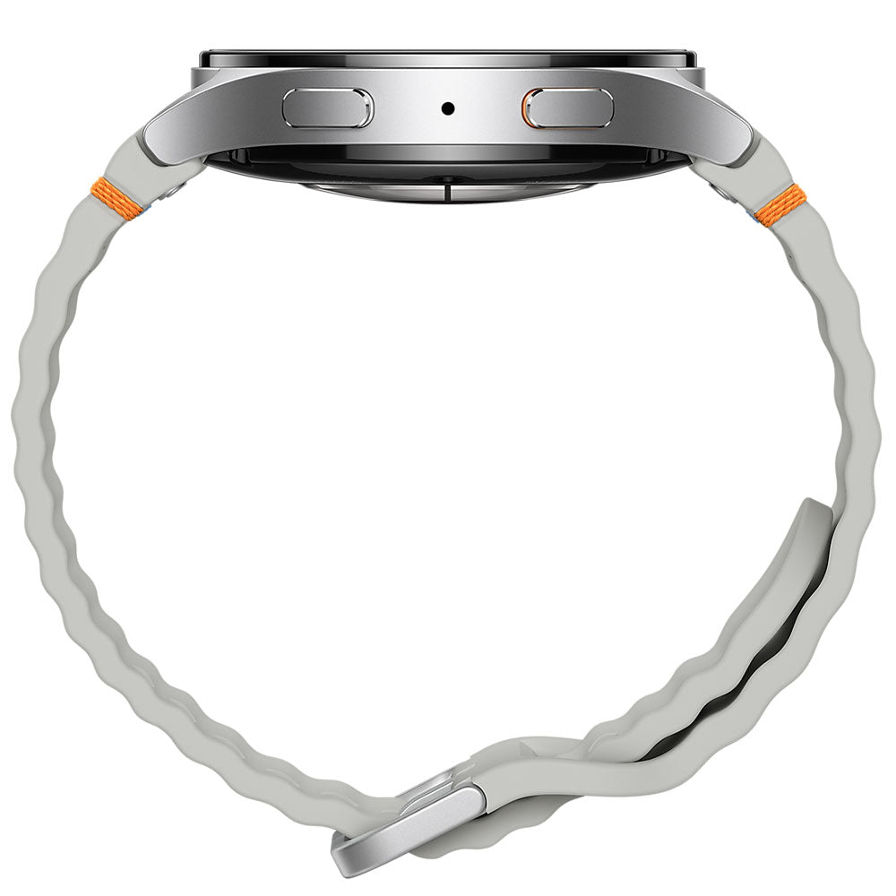 Smart Watch With Silver Sport Strap