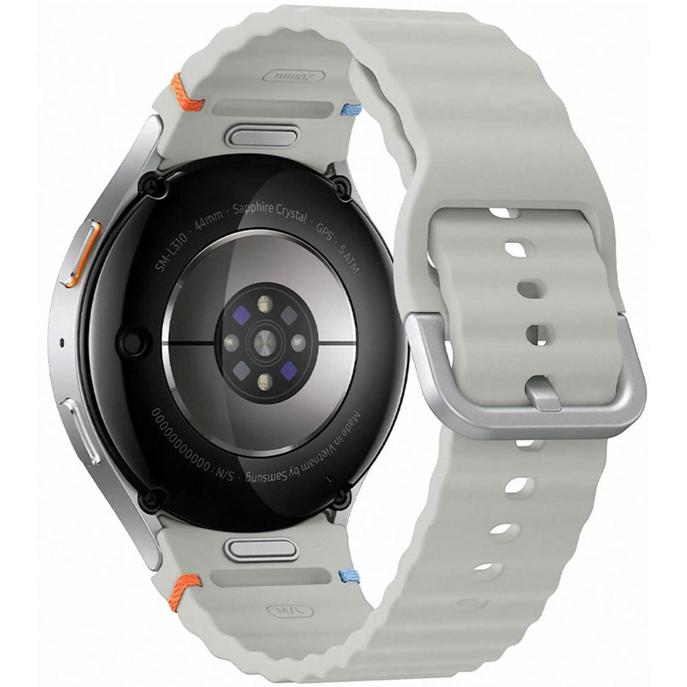 Smart Watch with Silver Aluminum Case