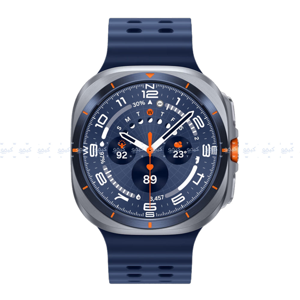 Samsung Galaxy Watch Ultra (2025) SM-L705F Smart Watch (47mm - GPS - LTE) Titanium Blue Case With Blue Strap