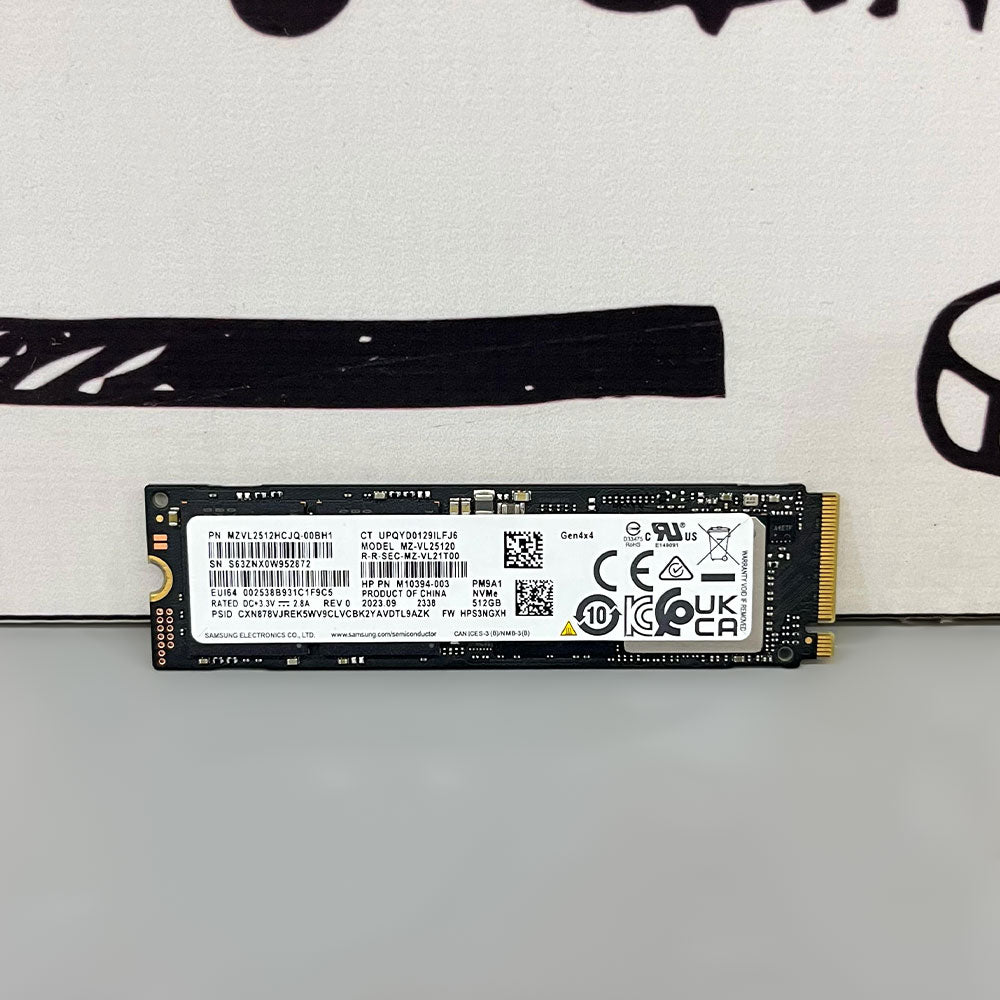 هارد درايف سامسونج 512 جيجابايت MZ-VL25120 NVMe PCIe M.2 2280 SSD (استعمال خارج)