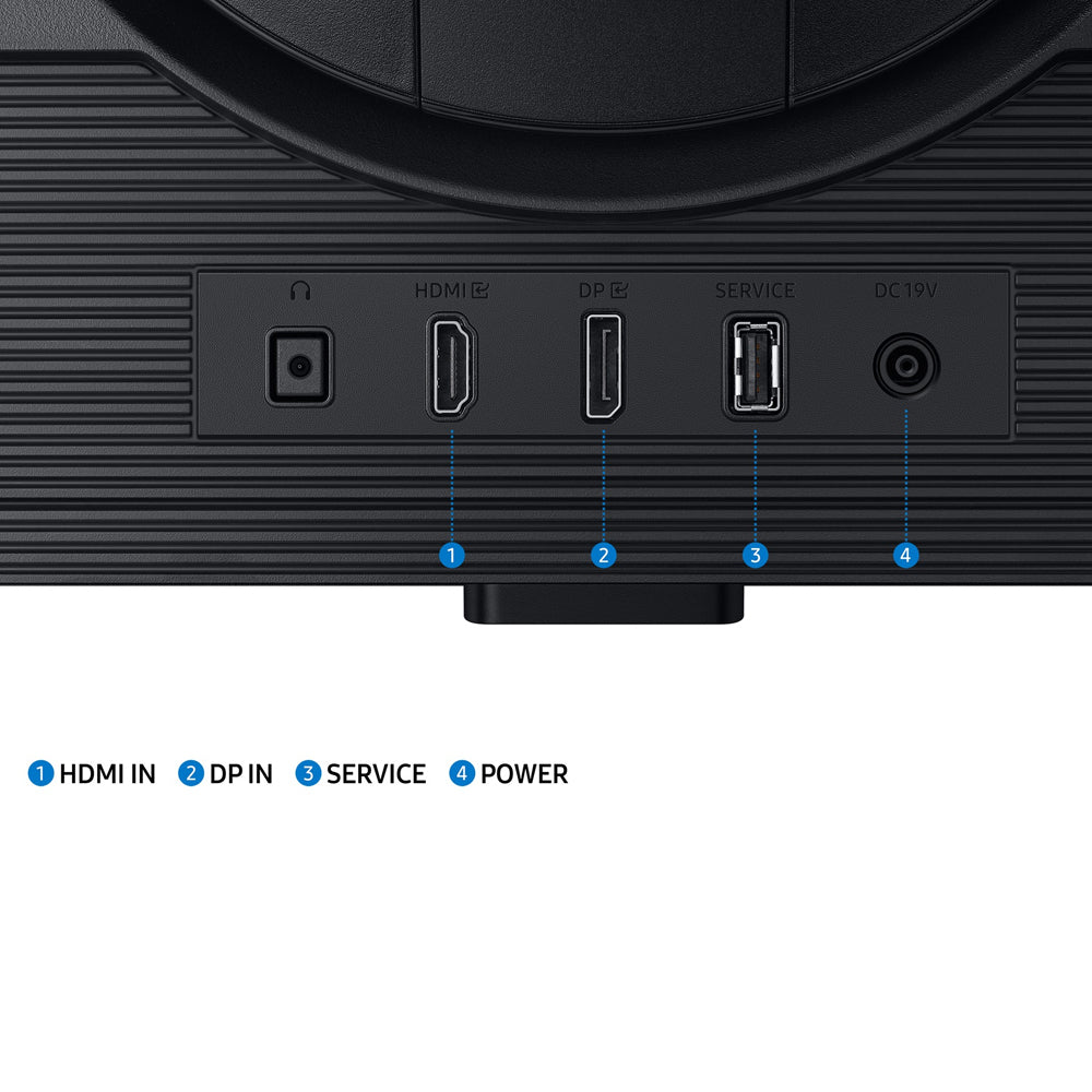شاشة سامسونج جيمنج 27 بوصة 180 هرتز Odyssey G5 LS27DG502EUXEN IPS QHD