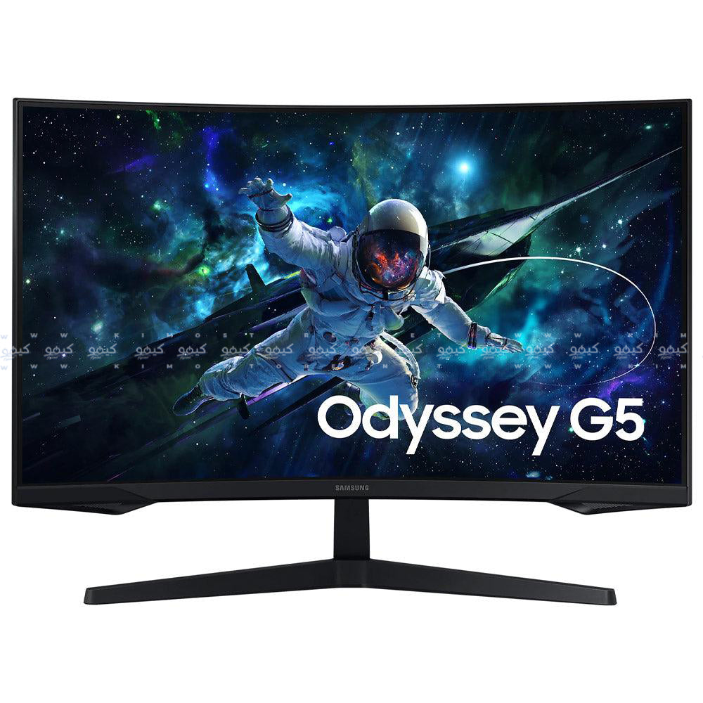شاشة سامسونج جيمنج منحنية 32 بوصة 165 هرتز Odyssey G5 LS32CG552EMXEG VA QHD