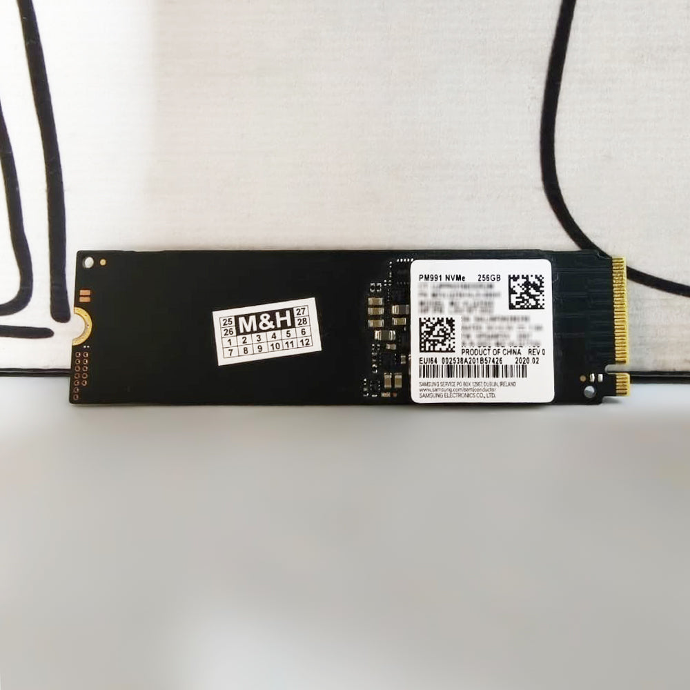 Samsung PM991 256GB NVMe PCIe M.2 2280 SSD (Original Used)