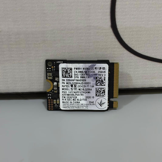 هارد درايف PM991/PM991a سامسونج 256 جيجابايت NVMe PCIe M.2 2230 SSD (استعمال خارج)