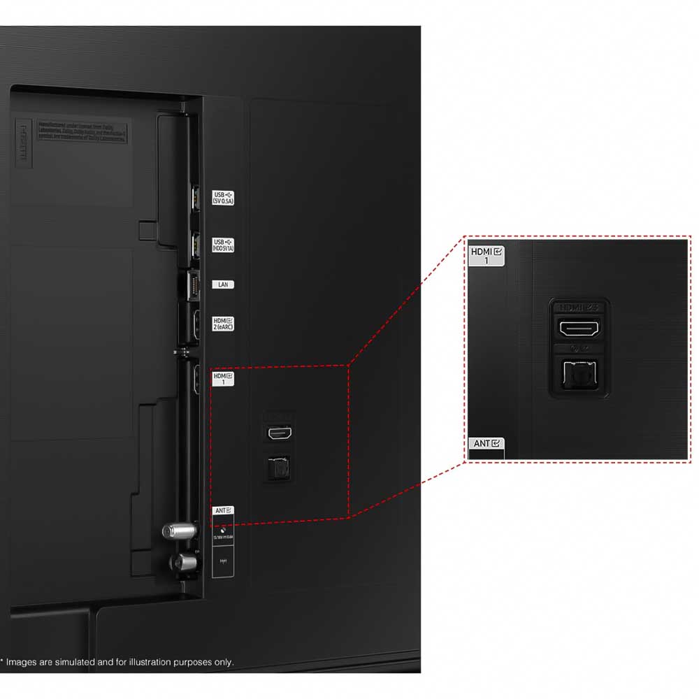 تلفزيون سامسونج QA50Q60DAUXEG الذكي 50 بوصة 