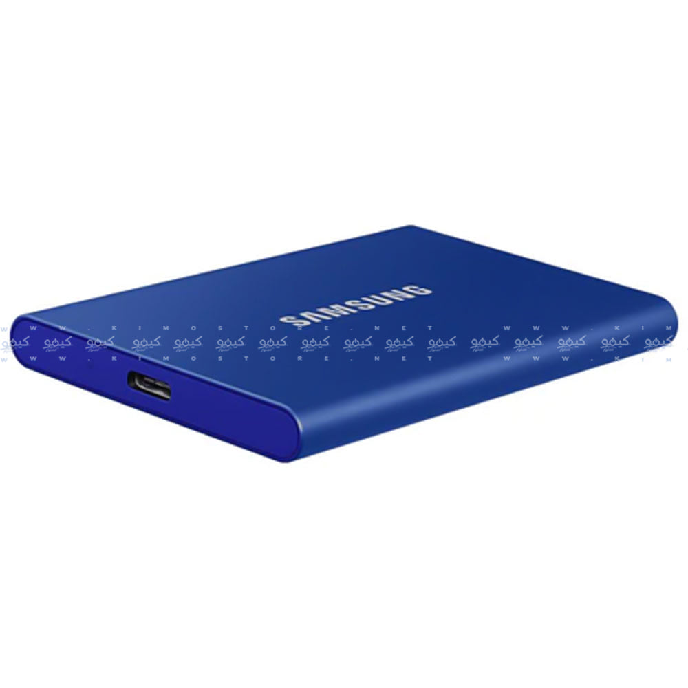 Samsung T7 1TB Portable External SSD Drive - Blue (Open Box)