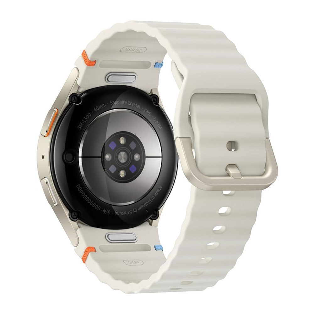 (40mm - GPS) Cream Aluminum Case With Cream Sport Strap