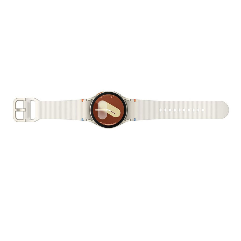 Samsung Galaxy Watch 7 SM-L300 Aluminum Case With Cream Sport Strap