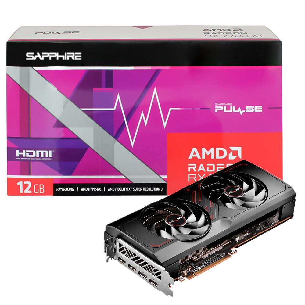 كارت شاشة سافير بلس AMD Radeon RX 7700 XT 12GB GDDR6