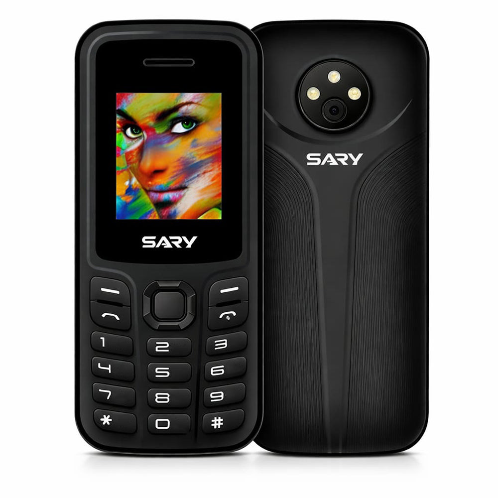Sary S101 Dual SIM (32GB  FM) - Black