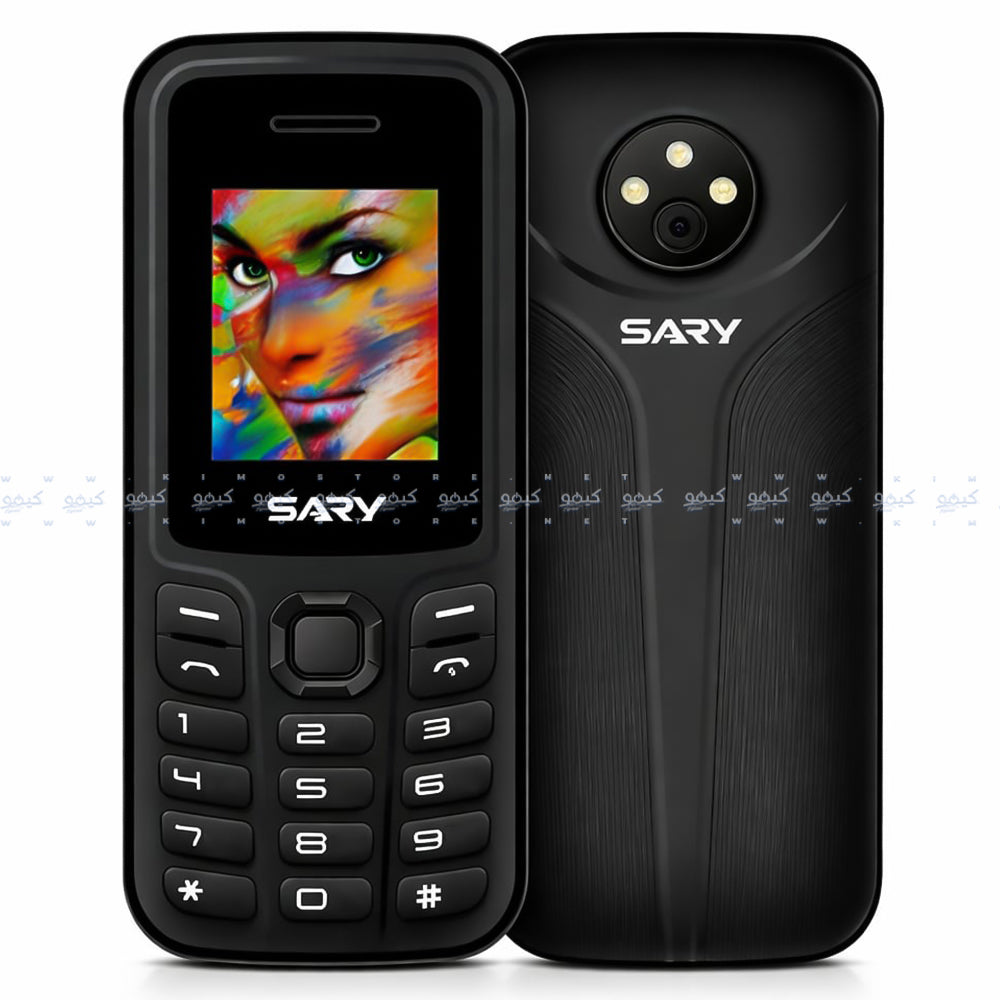 Sary S101 Dual SIM (32GB  FM) - Black