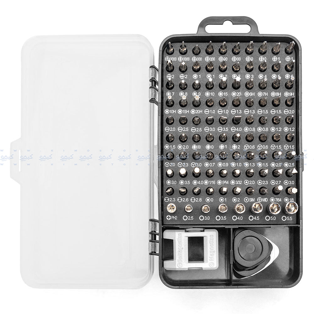 طقم مفكات (115 قطعة)